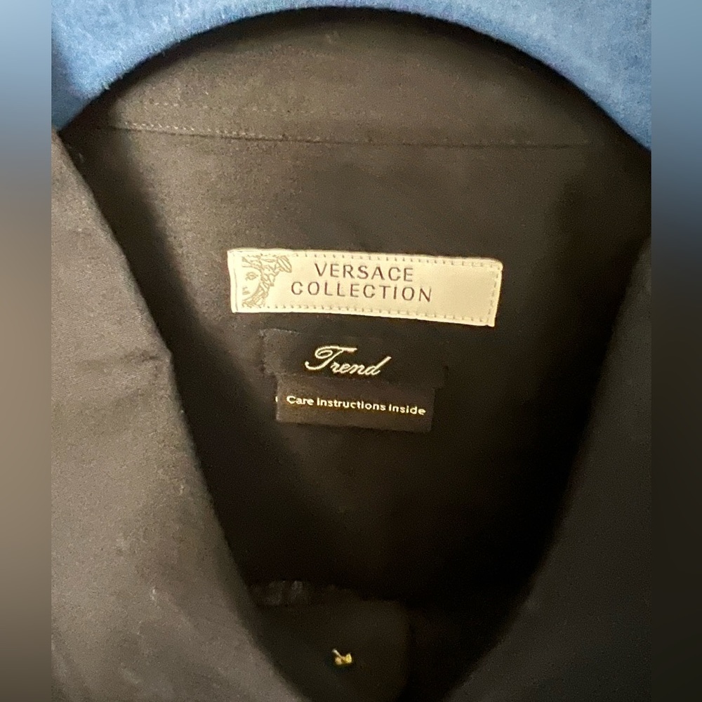 Versace Collection LS Button Up NWT - Picture 3 of 5